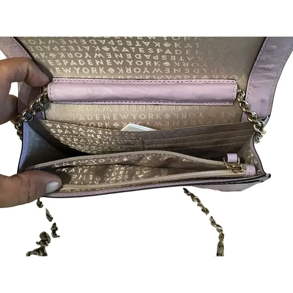 Kate Spade Alexander Avenue Isabeli Lavender Mist Crossbody Purse/Bag
